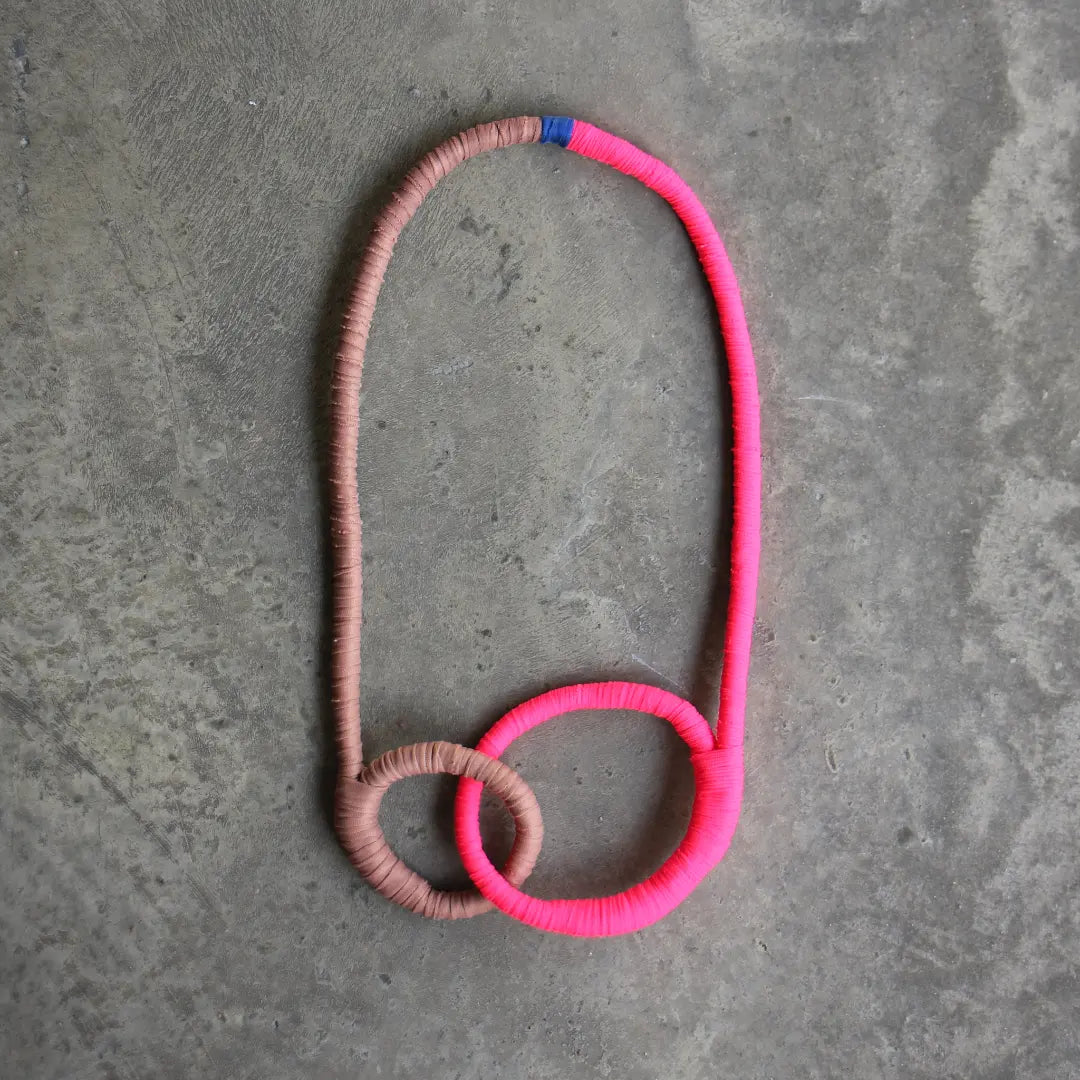 Collar Círculos Bicromo Nº2