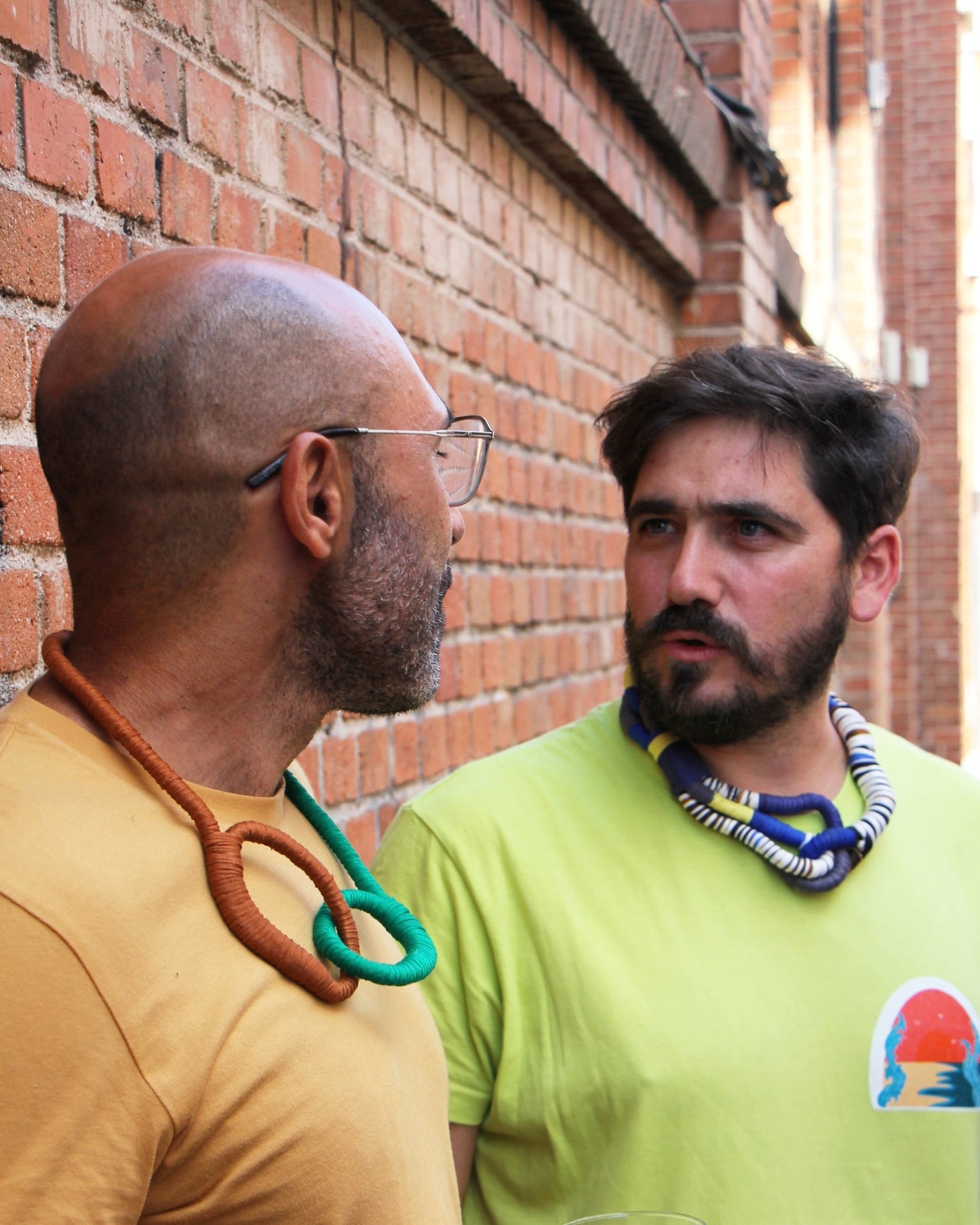 Collar Círculos Bicromo Nº1